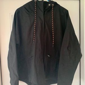 Athleta Rain Coat/ Windbreaker Jacket w/ hood. (M)